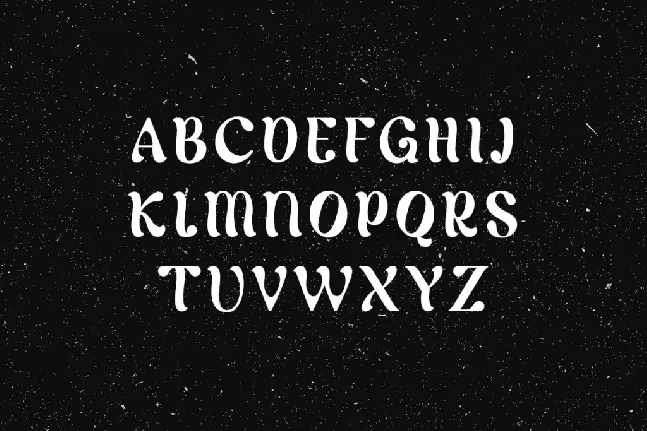 PeacockShowier font