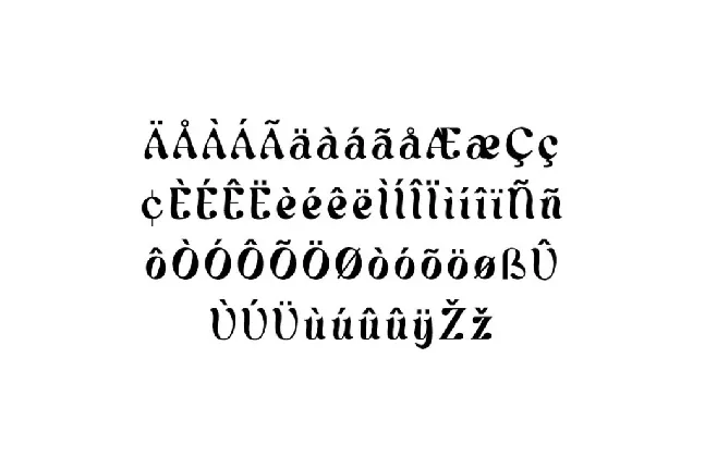 PeacockShowier font