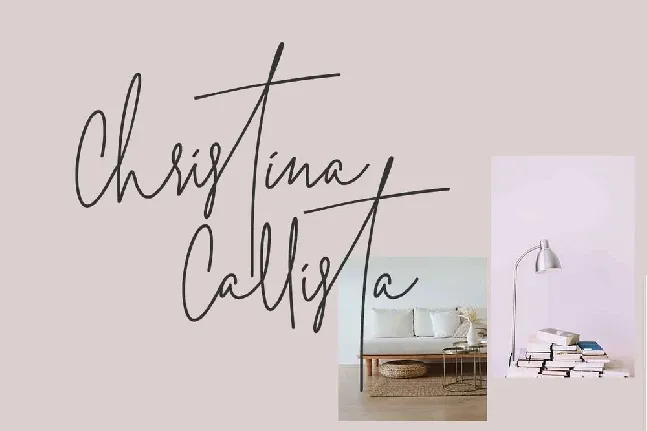 Christina Callista font