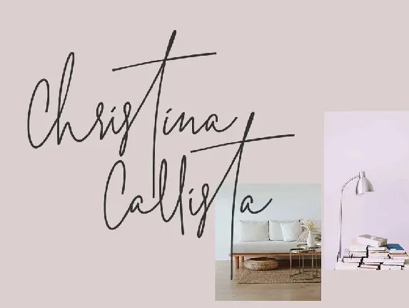 Christina Callista font