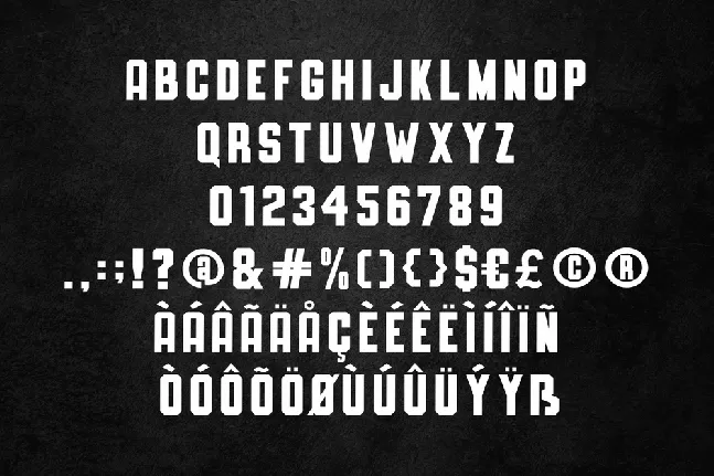 SLIMEDUNK font