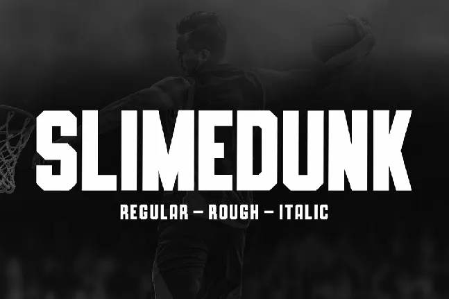 SLIMEDUNK font