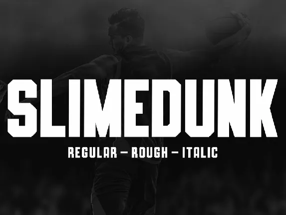 SLIMEDUNK font