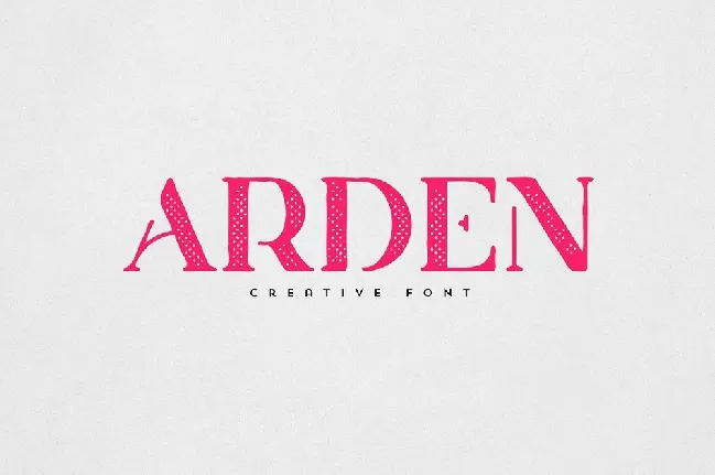 Arden font