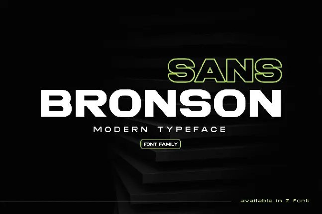 BRONSON font