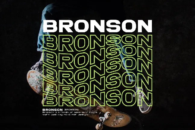 BRONSON font