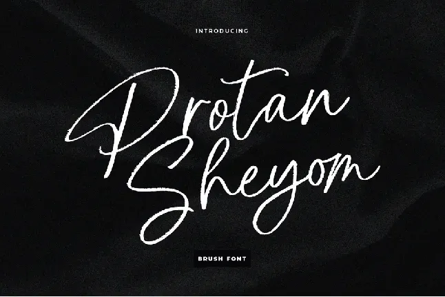 Protan Sheyom font