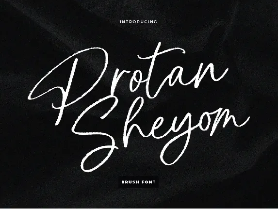 Protan Sheyom font