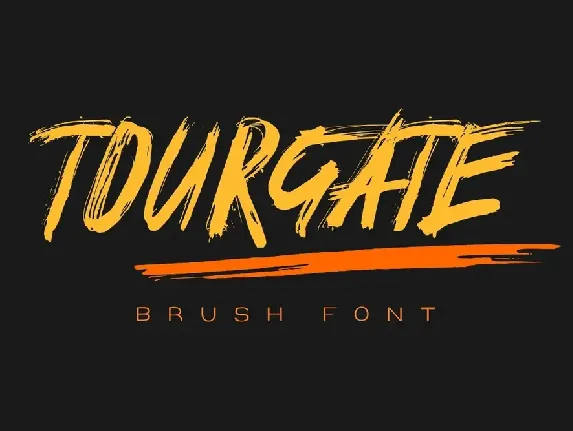 Tourgate font