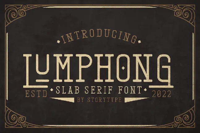 Lumphong font