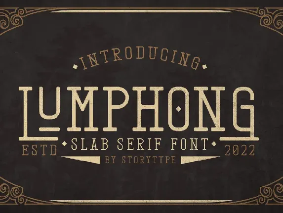 Lumphong font