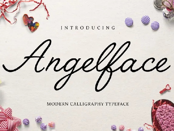 Angelface Script font