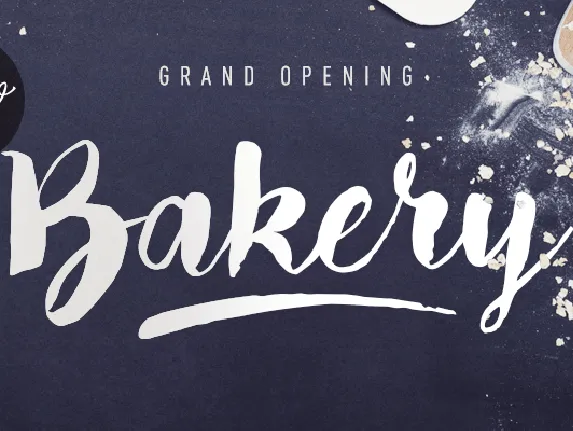 Bakery font