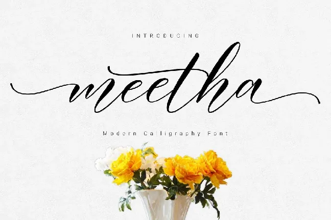 Meetha Script Free Download font