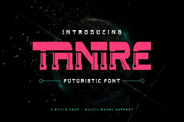 TANIRE Trial font