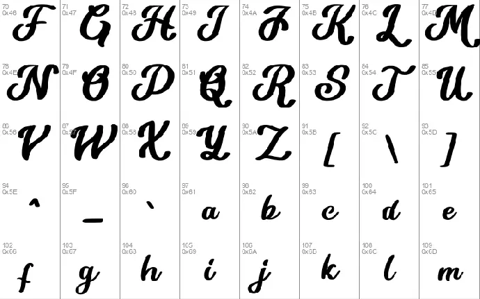 Kamilya font