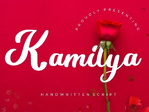 Kamilya font