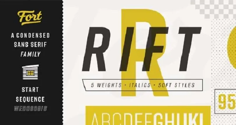 Rift Family Free font