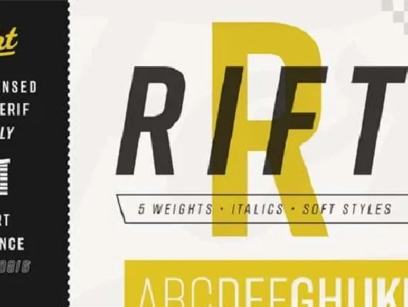 Rift Family Free font