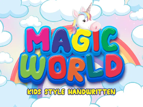 MAGIC WORLD font