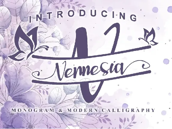 Vennesia font