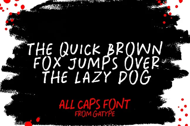 Overland Brush font