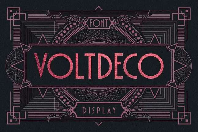 VOLTDECO font