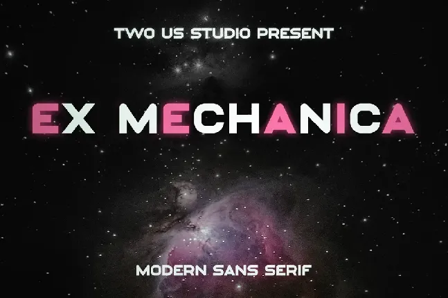 Ex Mechanica font