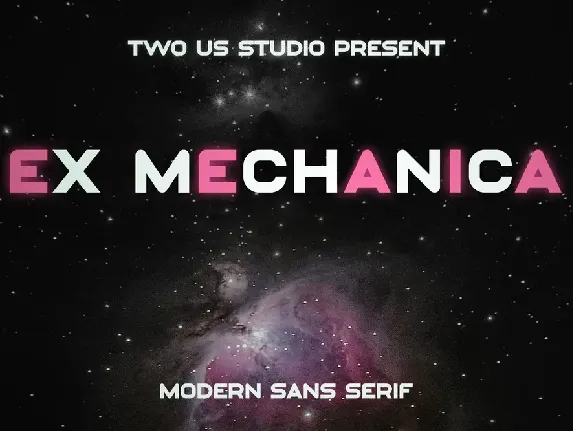 Ex Mechanica font