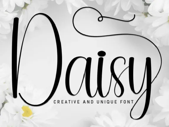 Daisy Script Typeface font