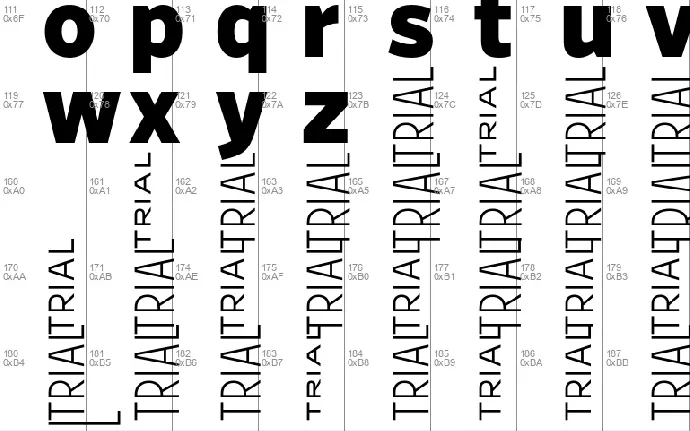 Retina Family font