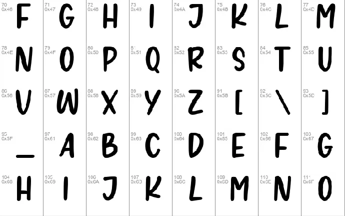 RINTIK SENDU font