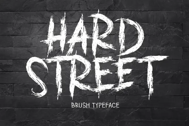 HARD STREET font