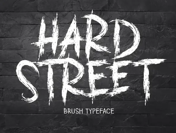 HARD STREET font