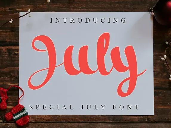 July font