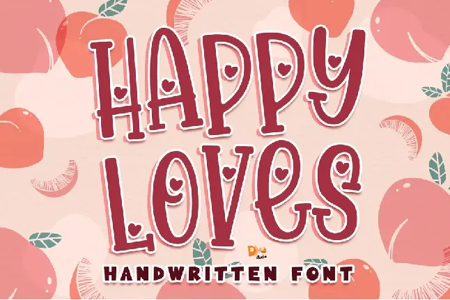 Happy Loves font