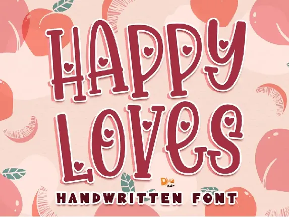 Happy Loves font