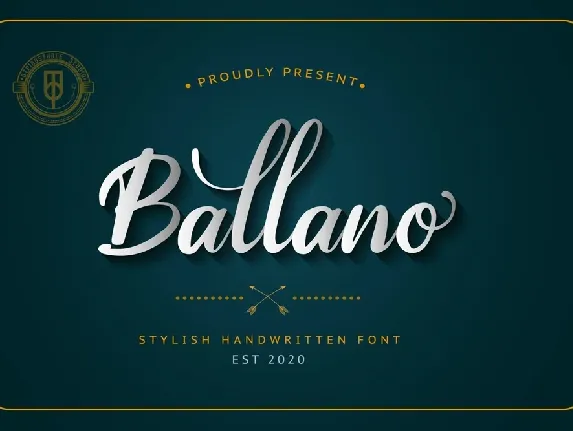 Ballano font