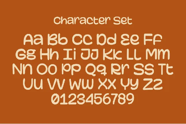 Rusty Hooks font