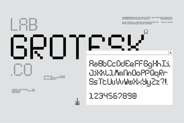 LAB Grotesk font