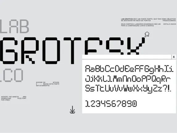 LAB Grotesk font