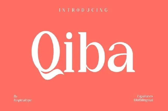 Qiba Serif Free font