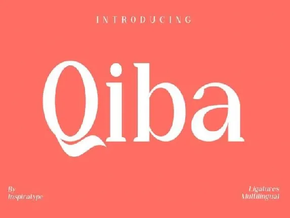 Qiba Serif Free font