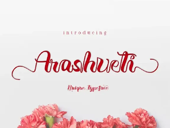 Arashveti font