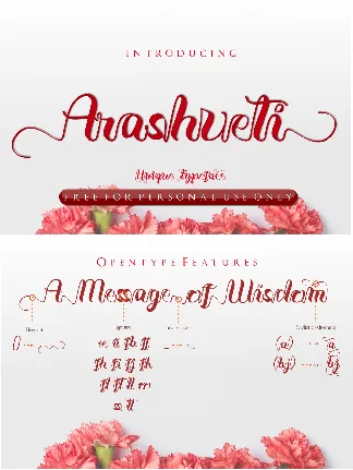 Arashveti font