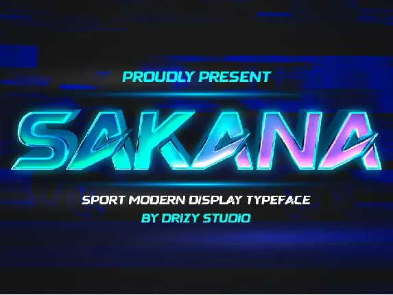 Sakana font