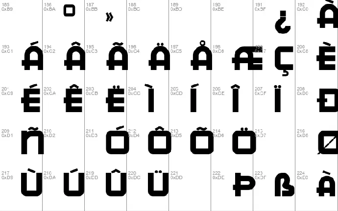 CuppaJoe font