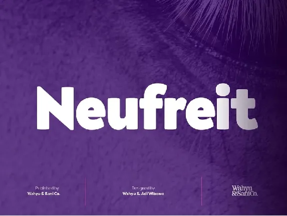 Neufreit font