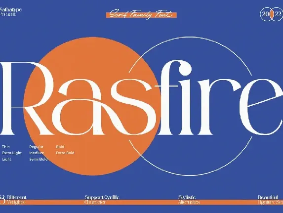 Rasfire font