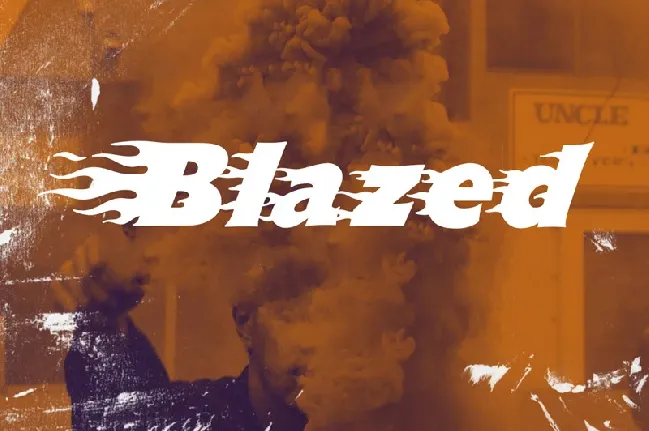 Blazed font